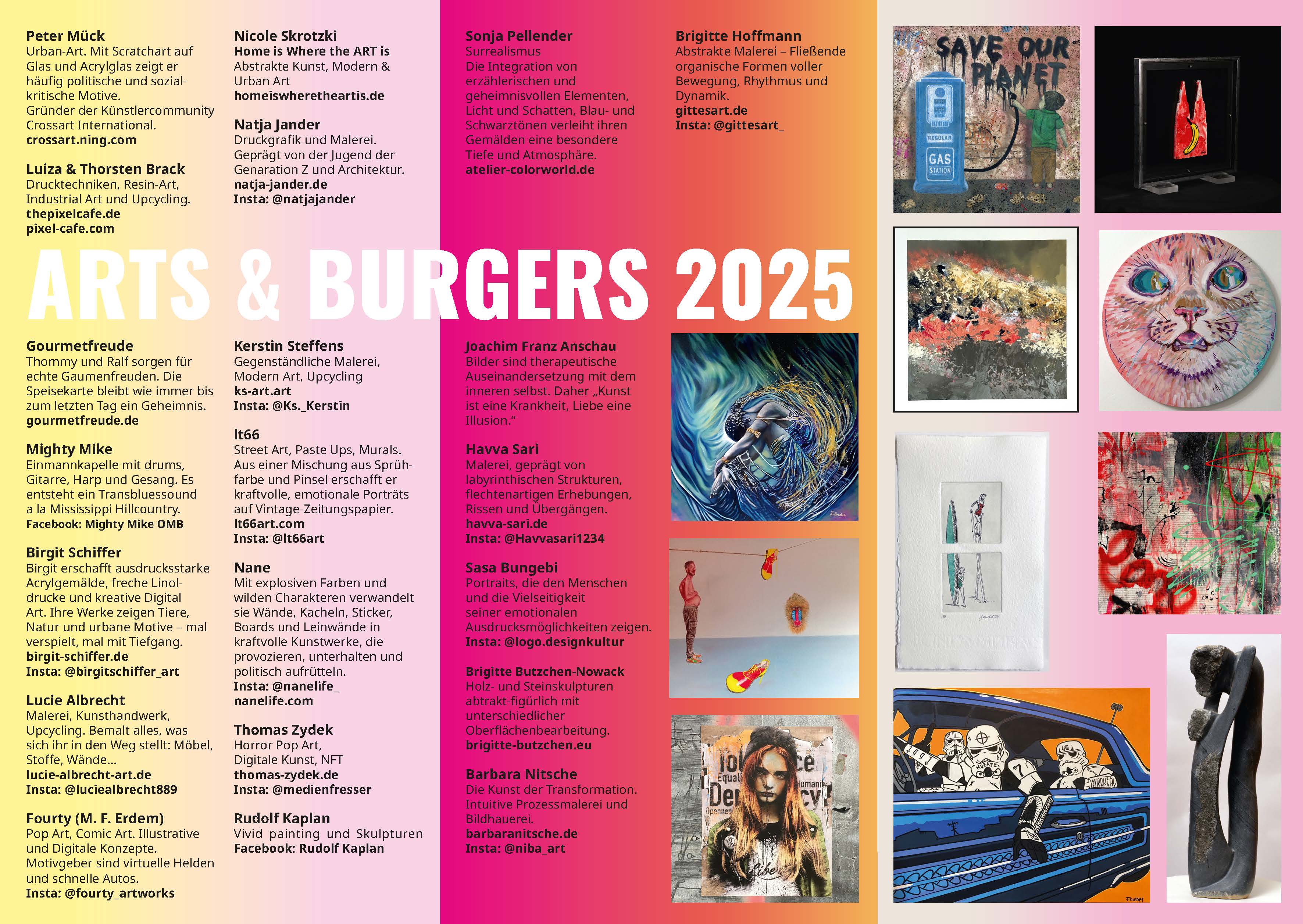 Arts & Burgers 2025