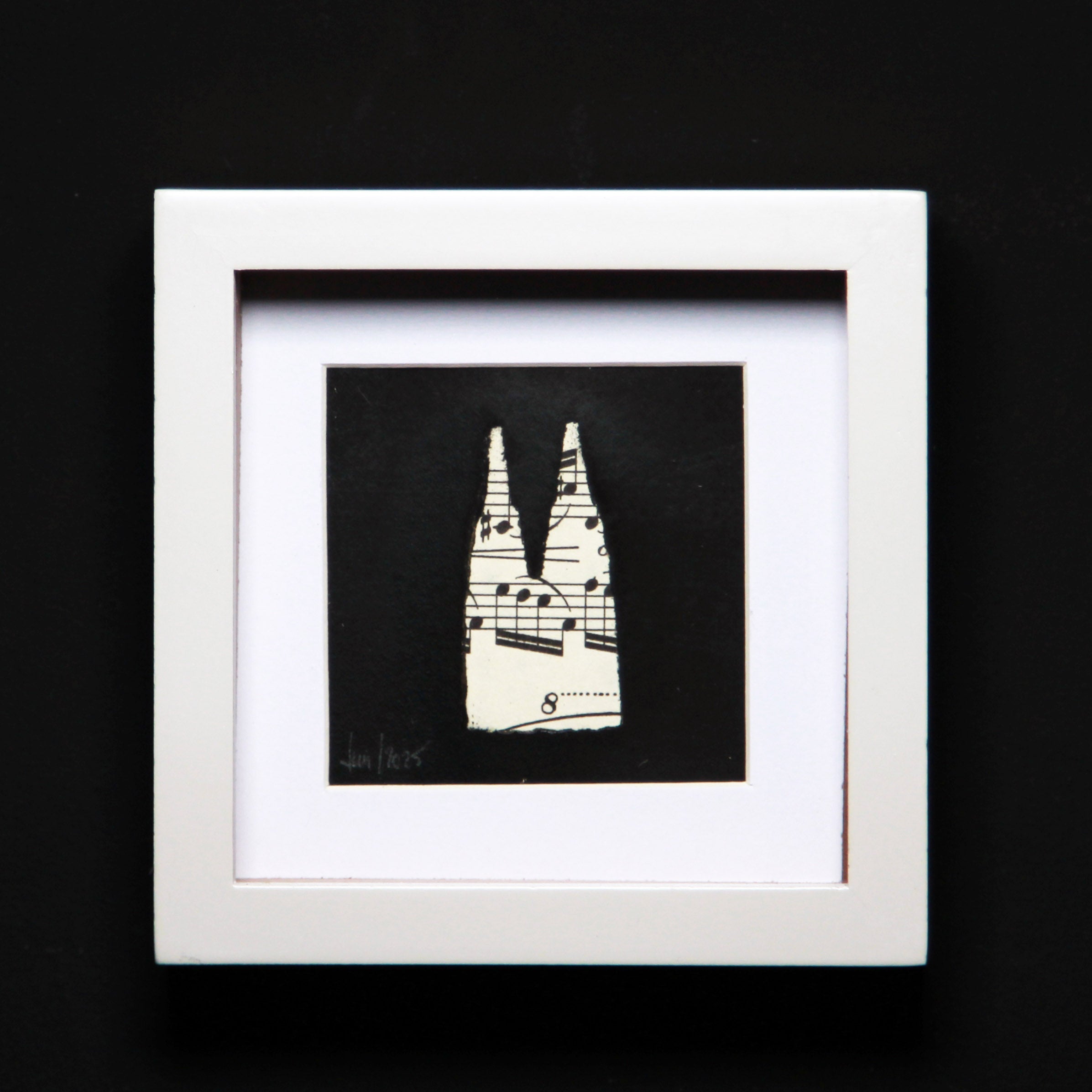 Pixel Cafe Cologne Acrylbild – Kölner Dom Kunstwerk