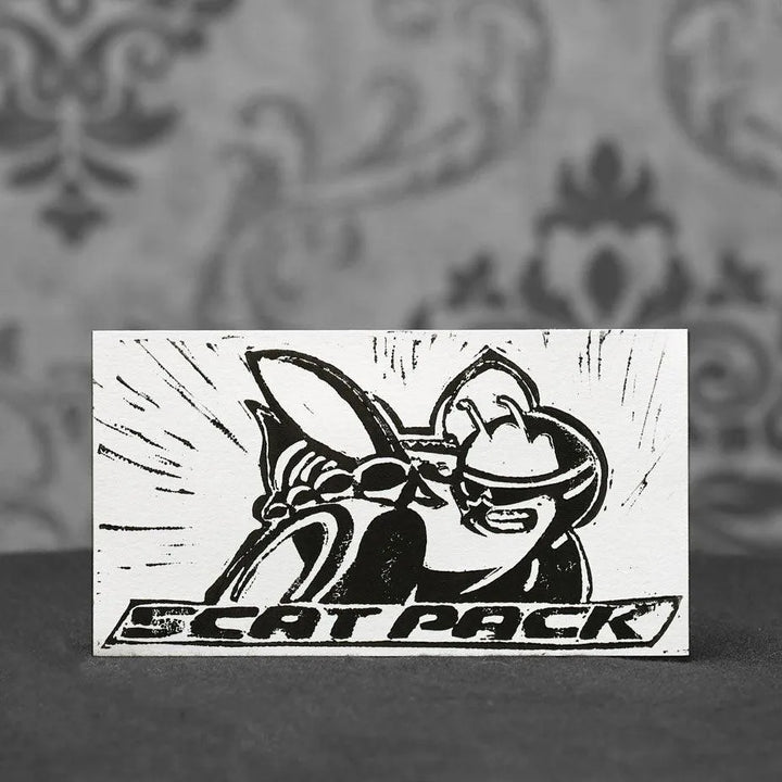 Scat Pack Grußkarte | Linoldruck - Pixel Cafe Cologne Amerikanische Oldtimer, Art, Block print, Dodge Charger, Geschenkartikel, Greeting Card, Grußkarte, Kunst, Linocut, Linoldruck, Linolstich, MoPar, Muscle Car, Oldtimer, Scat Pack, Seasons greetings, Unikat, US Car