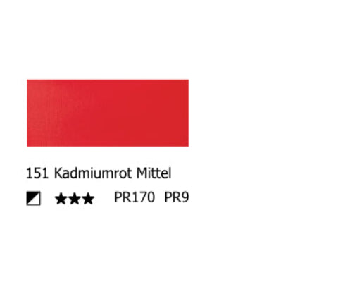 LIQUITEX Basics ACRYL - 151 Kadmiumrot Mittel  (118ml)
