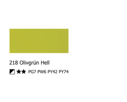 LIQUITEX Basics ACRYL - 218 Olivgrün Hell (118ml)