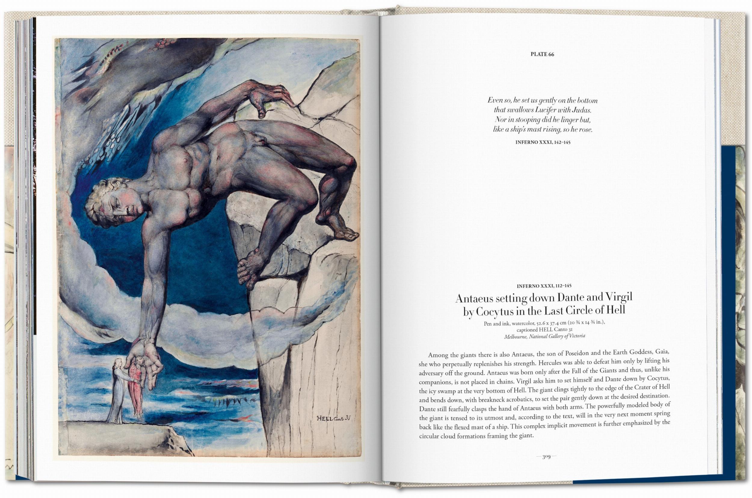William Blake. Dantes Göttliche Komödie. Sämtliche Zeichnungen