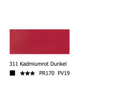 LIQUITEX Basics ACRYL - 311 Kadmiumrot Dunkel (118ml)