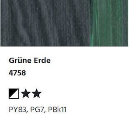 LUKAS CRYL Studio - 4758 Grüne Erde (125/250ml)