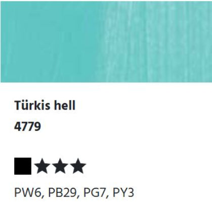 LUKAS CRYL Studio - 4779 Türkis hell (125/250ml)