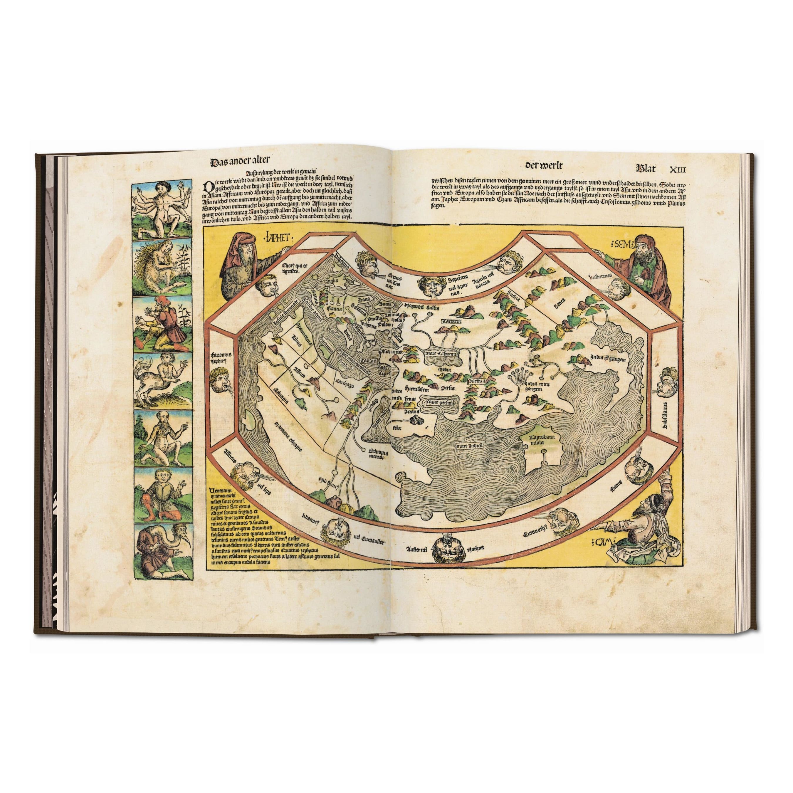 Schedel. Weltchronik - 1493. Kolorierte Gesamtausgabe (German)