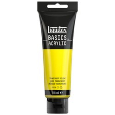 LIQUITEX Basics ACRYL - 045 Transparentgelb (118ml)