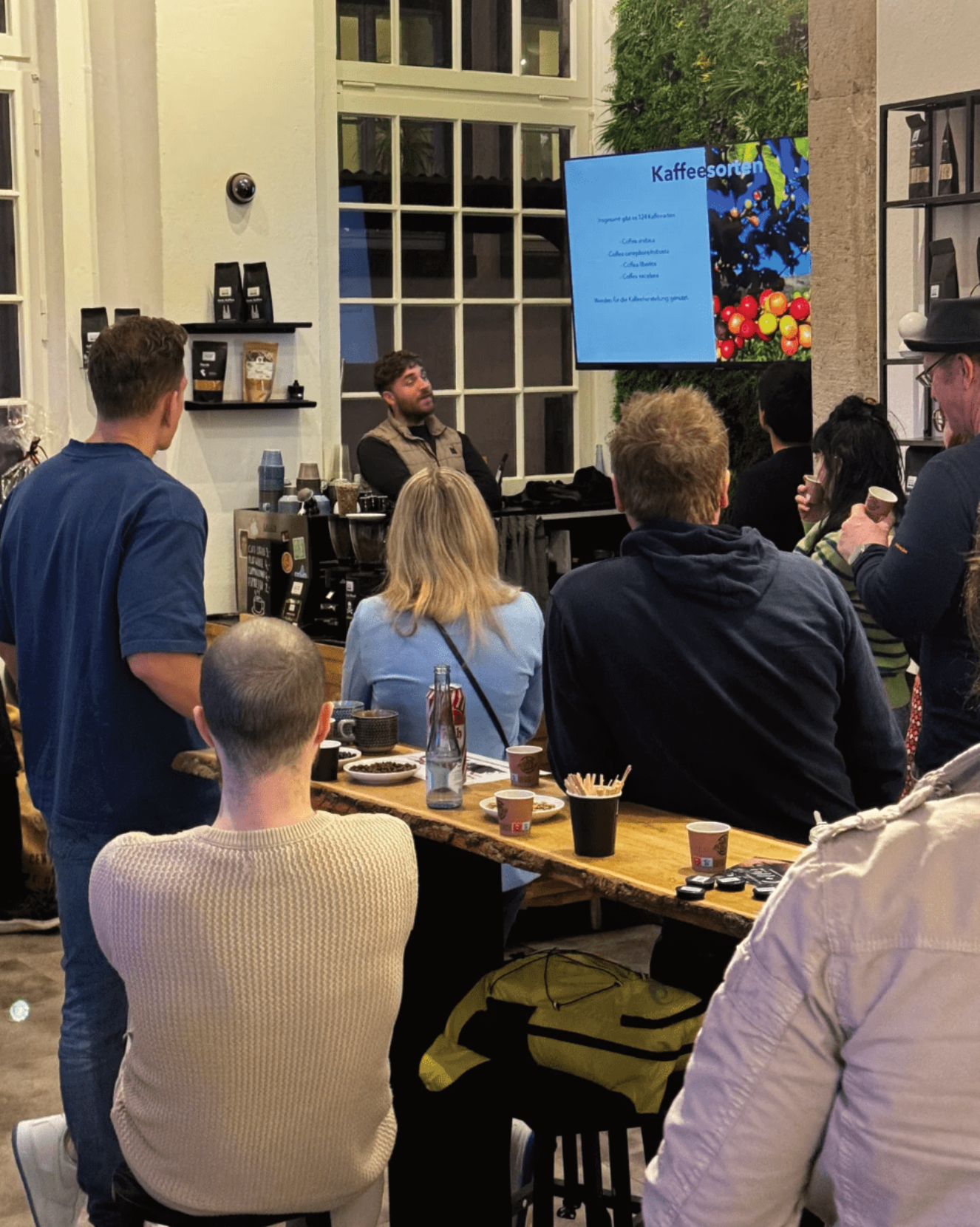 Experten-Barista-Seminar mit Latte-Art für Fortgeschrittene