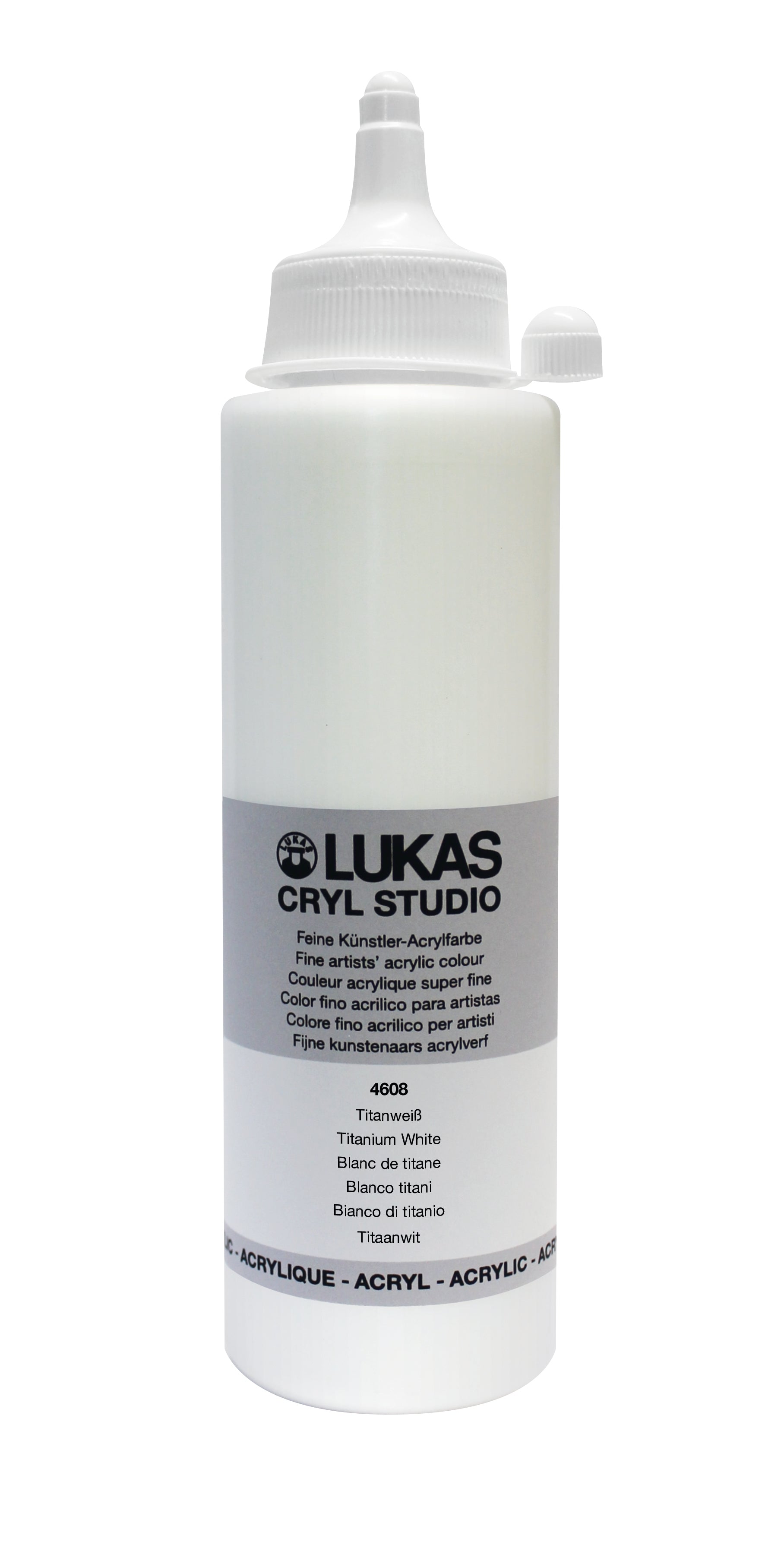 LUKAS CRYL Studio - 4608 Titanweiß (125/250ml)