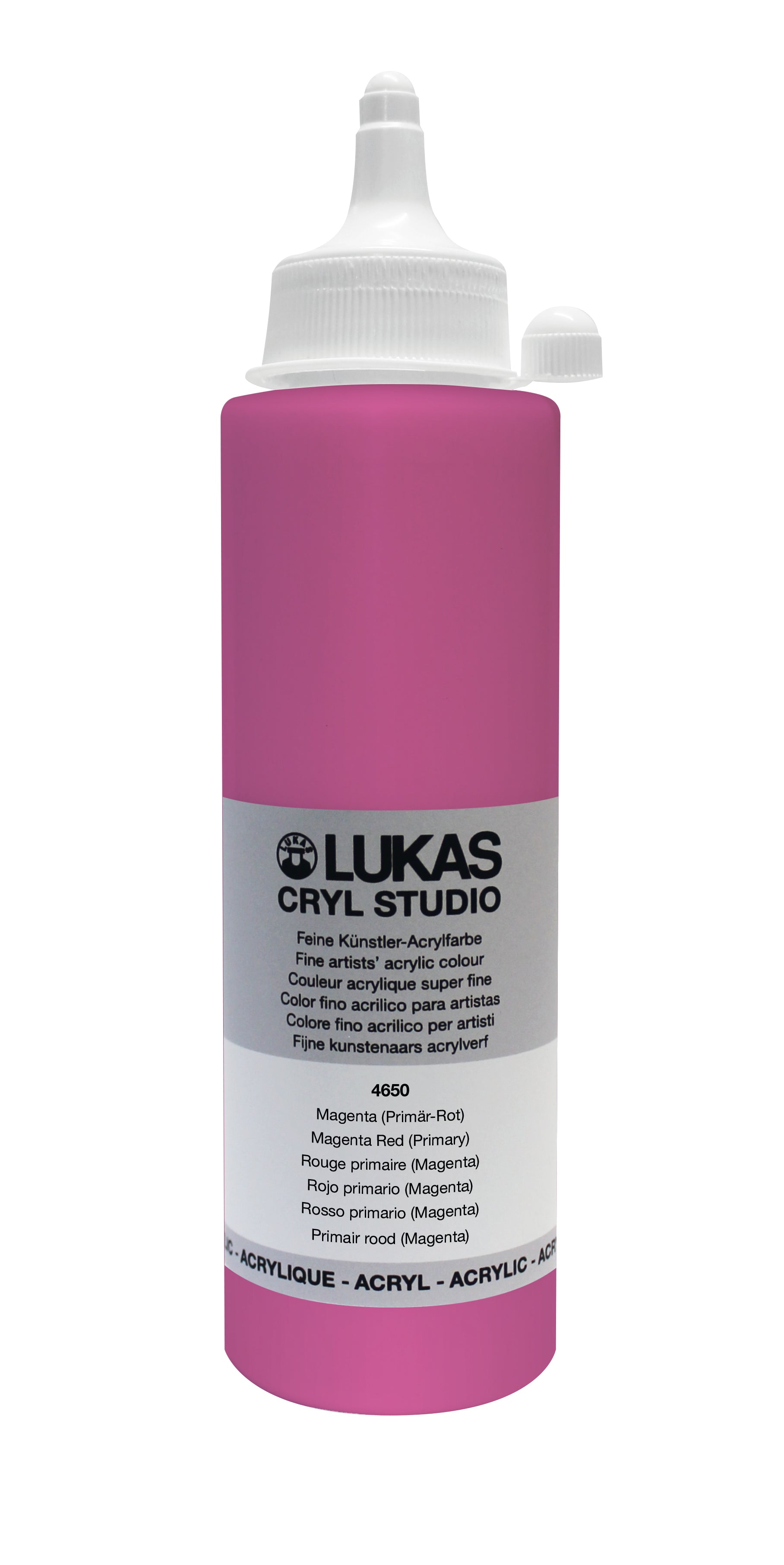 LUKAS CRYL Studio - 4650 Magenta (Primär-Rot) (125/250ml)