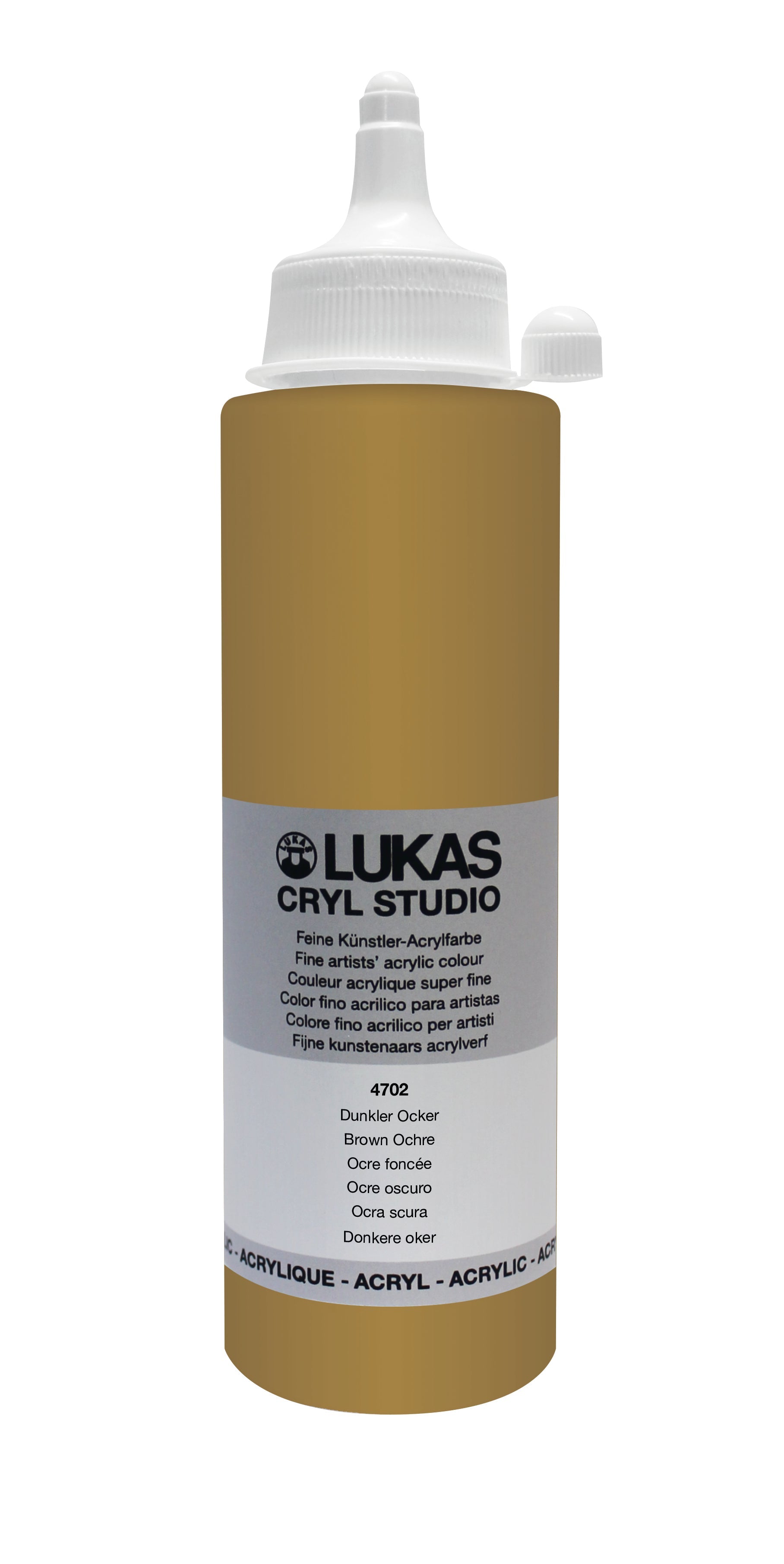 LUKAS CRYL Studio - 4702 Dunkler Ocker (125/250ml)