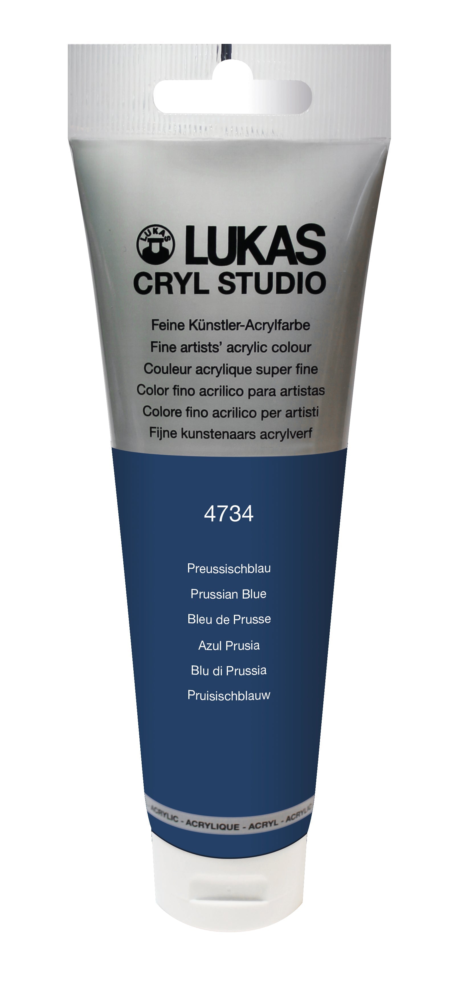 LUKAS CRYL Studio - 4734 Preussischblau (125/250ml)