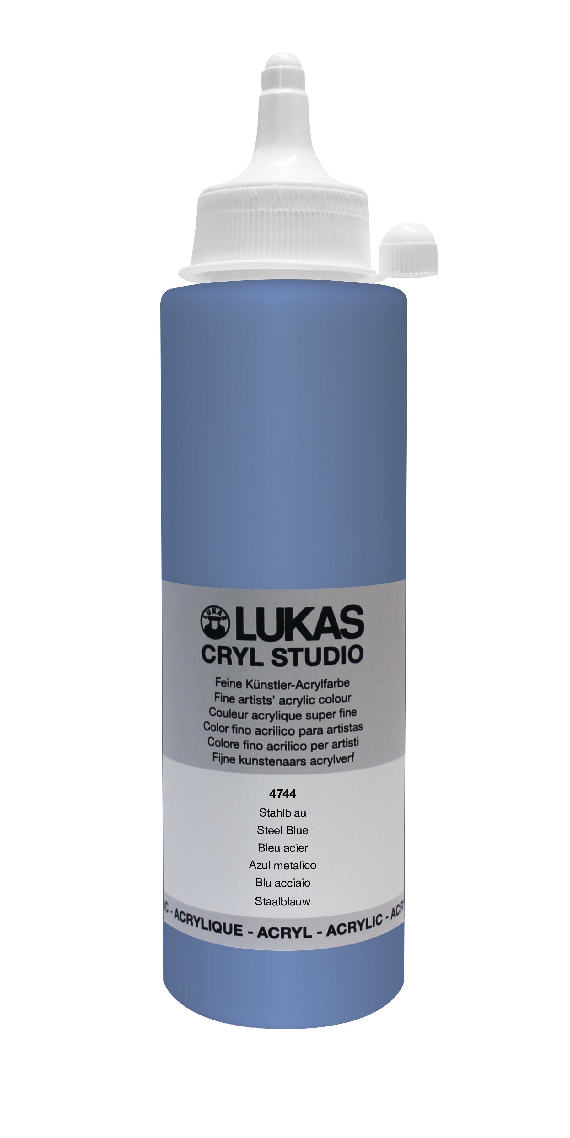 LUKAS CRYL Studio - 4744 Stahlblau (125/250ml)