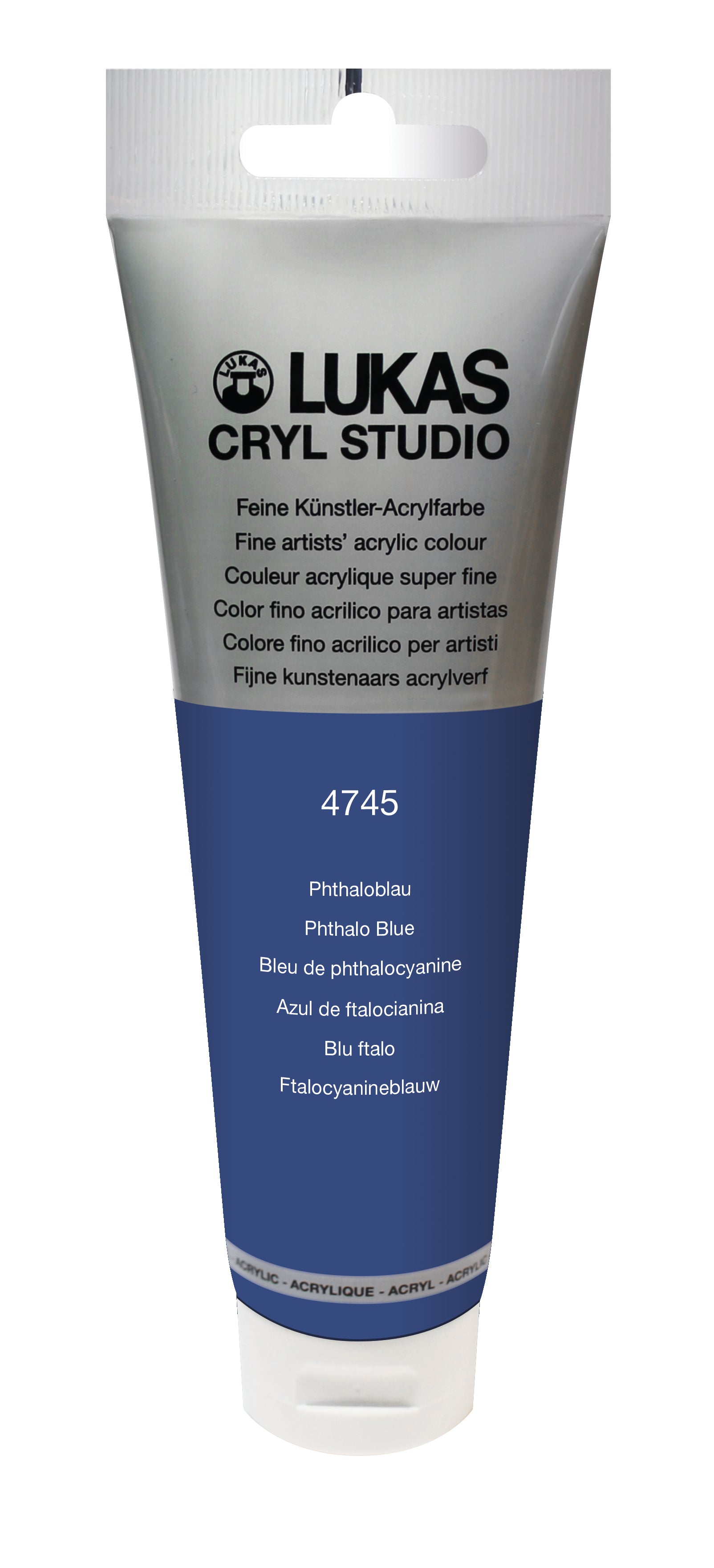 LUKAS CRYL Studio - 4745 Phthaloblau (125/250ml)