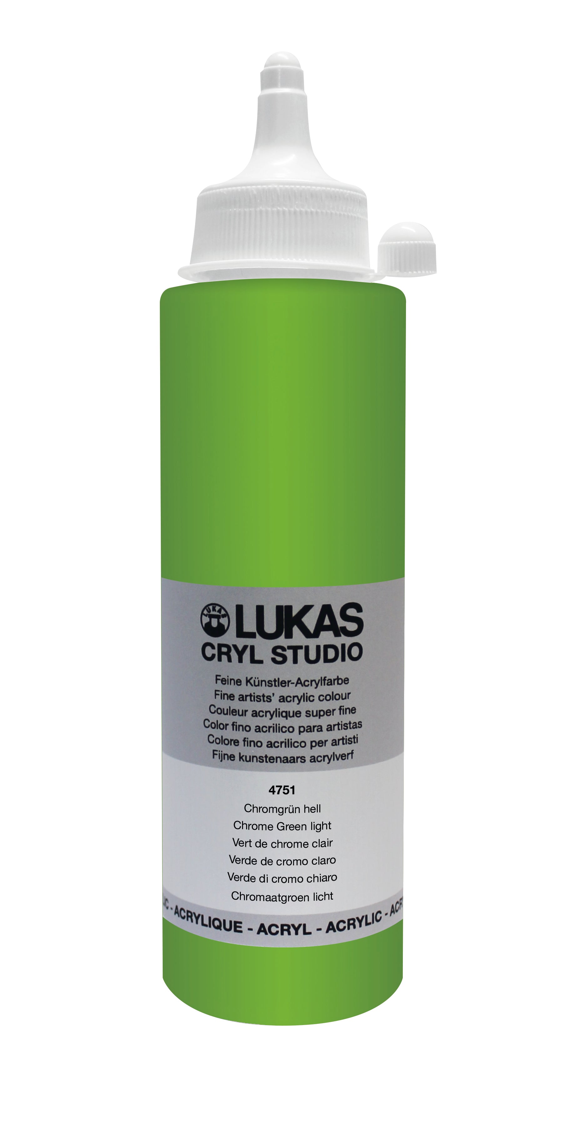 LUKAS CRYL Studio - 4751 Chromgrün Hell (125/250ml)