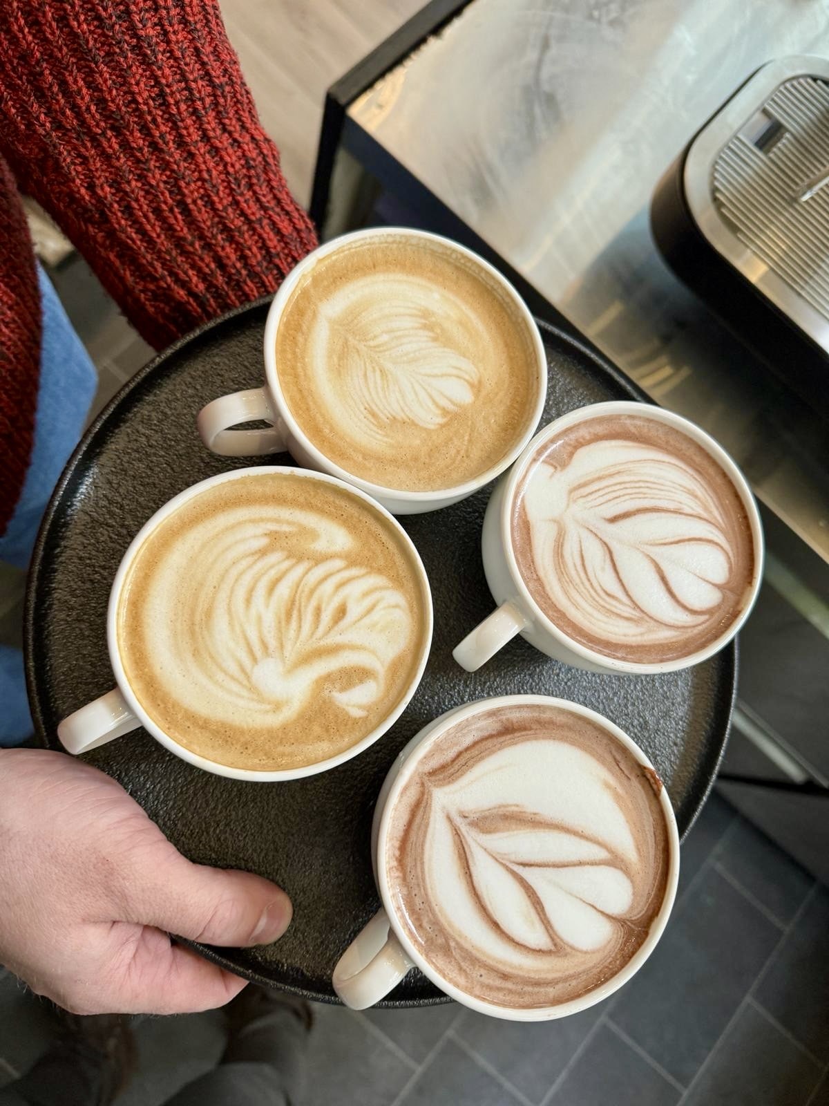 Experten-Barista-Seminar mit Latte-Art für Fortgeschrittene