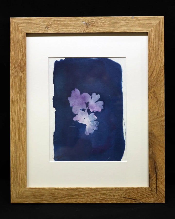 Blaudruck | Floral | Lila Blumen - Pixel Cafe Cologne Abstrakt, Alternative Fotografie, Art, Blau, Blaudruck, Cyanotype, Cyanotypie, Druckkunst, Floral, Geschenk, Geschenkartikel, Geschenkidee, Herz, Kunst, Kunst aus Köln, Kunstdruck, Unikat