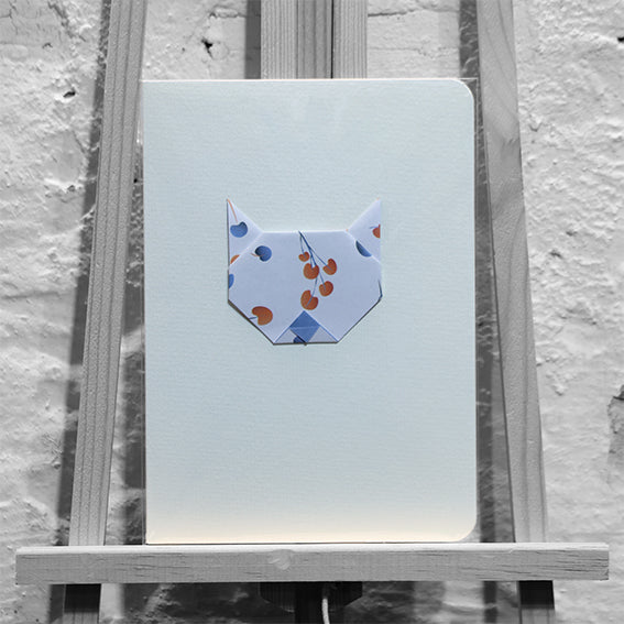 Katze - Klappkarte