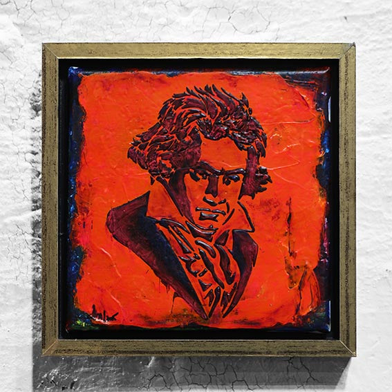 Ludwig | Unikat auf Leinwand